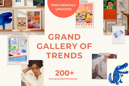 Modern Eclectic Maximalist Prints