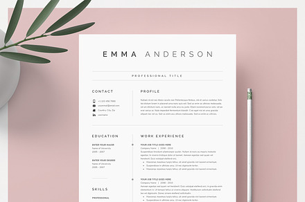 Word Resume & Cover Letter