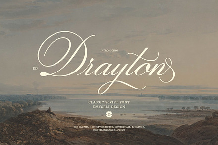 ED Drayton - Classic script