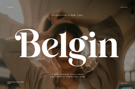 Belgin Elegant Ligature Serif Font